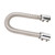 Radiator Hose 24in Stainless Steel Efficient Cooling Radiator Coolant Hose Kit for 1‑1/4in 1‑1/2in 1‑3/4in 1‑5/8in Radiator Neck Silver