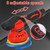 Cordless Car Buffer Polisher,12V Lithium Rechargeable Battery Brushless Polisher with Variable Speed,8 Variable Speed 5500RPM for Buffer/Polisher/Sander