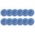 12pcs Car Polishing Bonnets 5‑5.7in Microfiber Soft Strong Adsorption Buffing Pad Cover for Car Polisher