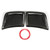 Carbon Fiber Front Bumper Side Vent Cover Replacement for STI WRX GRB Wagon 10th 2008‑2014