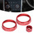 3pcs a C Rotary Knob Ring Aluminium Alloy Trim Volume Adjuster Decor Fit for Land Rover Discovery Sport

L550 2020+(Red )