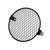 6.3" Retro Motorcycle Grill Diamond Side Mount Headlight Cover Mask Cafe Racer