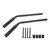 Aluminum Alloy Rear Grab Handle Grip Bar Kit Fits for Jeep Wrangler JK 4Door 2007‑2019