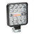 LED Pod Work Light 3000LM 9V‑60V IP67 Waterproof 48W Universal Offroad Strobe Lamp for Car Motorcycle Truck Square