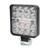LED Pod Work Light 3000LM 9V‑60V IP67 Waterproof 48W Universal Offroad Strobe Lamp for Car Motorcycle Truck Square
