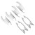 Exterior Door Handle &amp; Door Bowl Frame Cover Trim for Mercedes Benz A B C E Class 08‑14