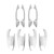 Exterior Door Handle &amp; Door Bowl Frame Cover Trim for Mercedes Benz A B C E Class 08‑14