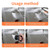 Car Dent Puller, Aluminum Alloy Dent Remover Tool Suction Cup Dent Puller for Car Dent Repair, Glass, Tiles, Mirrors (Gold)