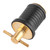 1in Rubber Brass Drain Plug THandle TwistIn Marine Accessories for Hull Livewell Boat Bilge Transom Seawall Baitwell