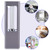 UV Light Small UVC Lamp Portable USB Charging Ultraviolet Lamp for Car Bathroom Closet Office HotelGray