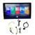 9 Inch Touchscreen Car Stereo 2K HD GPS Navigation Radio Player with Hands Free Calling Bluetooth Music Universal for Cars 6+128G