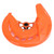 Front Brake Disc Guard Cover Protector 22mm Shaft Diameter Fit for 125‑530 SX SX‑F SX‑F Factory Edition Orange