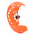 Front Brake Disc Guard Cover Protector 22mm Shaft Diameter Fit for 125‑530 SX SX‑F SX‑F Factory Edition Orange