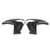 2pcs Carbon Fiber Style Motorbike Front Side Radiator Fairing Fit for KAWASAKI ER‑6N ER6N 2009‑2011