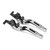 Motorcycle Adjustable Brake Clutch Lever CNC Aluminum Alloy Replacement for YAMAHA TMAX 530 2012‑2019Silver