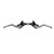 1 Pair Brake Lever Handle CNC Aluminium Alloy Motorcycle Adjustable Brake Lever for XMAX 300 2023 to 2024 Silver