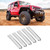 5Pcs Electroplating Exterior 4 Doors Handle Trim Stickers Decoration Fits for Wrangler JK 2007-2017