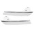 2pcs Interior Door Handle Car Modification 15920696 Fit for CHEVROLET AVALANCHE/SILVERADO