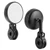 CNC Aluminum Handlebar Rearview Mirrors Anti Glare Blue Glass for Motorcycle Modification