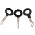 Car Wire Terminal Removal Tool Kit Wiring Connector Pin Release Extractor Puller Plastic Handle