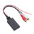 Car Radio 2 RCA Bluetooth 5.0 Adapter Wireless AUX Audio Cable Replacement for Kenwood for Clarion