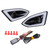 2pcs LED Fog Light DRL Daytime Running Lamp 5000K‑8000K IP67 Waterproof Replacement for Edge 2015‑2016
