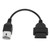 OBD2 Cable 6pin OBDII Test Diagnostic Connector Adapter Cable Replacement for Suzuki Motorcycle