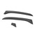 2pcs Rear Window Side Spoiler Wing Carbon Fiber Style Replacement for B7 Variant Wagon 2011-2015