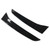 2pcs Rear Window Side Spoiler Wing Carbon Fiber Style Replacement for B7 Variant Wagon 2011-2015