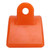 Boat Trailer Bow Stop 3in Width 1/2in Mounting Hole 5.3in V Span Boat Trailer Bow Stop V Block Orange