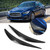 Pair of Carbon Fiber Headlight Lamp Eyebrow Eyelids Trim Sticker Fit for Infiniti Q50 2014-2018