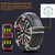 2 Pcs Snow Chains Anti Slip Tire Chains Anti Skid Tire Snow Chains for Car SUV Trucks