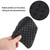 Pair of Motorcycle Anti Slip Gas Tank Traction Pad Knee Grip Sticker for Kawasaki Z1000 14-17