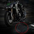 Pair of Motorcycle Anti Slip Gas Tank Traction Pad Knee Grip Sticker for Kawasaki Z1000 14-17