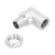 O2 Oxygen Sensor Extender 90° Right Angle Iron Zinc Plated High Strength with Nut Universal