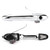 Front Left Exterior Door Handle 7735451697 Replacement Fit for Fiat 500 07‑20 Left Hand Driving