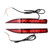 2pcs Tail Brake Signal Light Rear Bumper Reflectors Fog Lamp Replacement for Corolla 2019‑2020