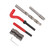 M12 X 1.25 Thread Repair Kit High Strength Threaded Insert Kit for Repairing Damaged Threads Red