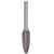 Tungsten Carbide Burr Rotary File 6000‑50000RPM Single Cut for Aviation Automotive Ship Surface Grinding