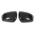 2PCS Rearview Mirror Cover 5G0857537 ABS Plastic Replacement for Jeep Grand Cherokee 2011‑2019Carbon Fiber Style