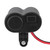 1x Motorcycle Bike 12V Cigarette Lighter USB Power Adapter Charger for Phone GLF