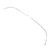 1Pair Front Bumper Outer Molding Chrome Cover 2208850674 Protective Stylish Replacement for Benz S‑Class W221 S350 Base