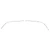 1Pair Front Bumper Outer Molding Chrome Cover 2208850674 Protective Stylish Replacement for Benz S‑Class W221 S350 Base