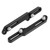 Motorcycle Windscreen Adjusters Windshield Bracket for HONDA NC750X 2016-2019 (Black)