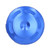 Rear Brake Fluid Reservoir Cap Aluminum Alloy Oil Tank Cover Fit for Yamaha MT-125 YZF-R1 YZF-R25(Blue )