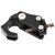Aluminum Alloy Motorcycle Hook Helmet Bag Hanger Holder Fits for Yamaha RC150 LC150(Black)