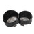 Pair of Turn Signal Light Bezels Indicator Lamp Visor Translucent Clear Lens Accessory for Motorcycle