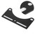Motorcycle Dual Headlight Bracket Bottom Mount Support Vintage Moto Modified