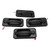 4 Pcs Car Outside Door Handle 131609870457 Auto Parts Replacement for Hummer H2 2003‑2005