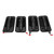 4 Pcs Car Outside Door Handle 131609870457 Auto Parts Replacement for Hummer H2 2003‑2005